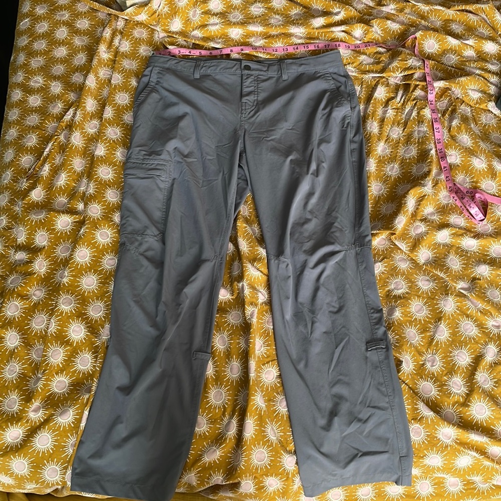 REI gray hiking pants size 14 short